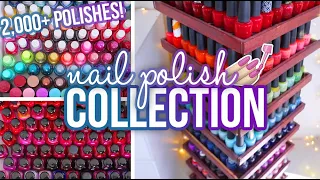 My Entire Nail Polish Collection Tour and Storage! (2000+ polishes!) || KELLI MARISSA