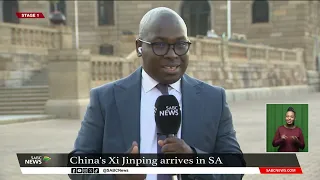 BRICS Summit | China's Xi Jinping arrives in SA