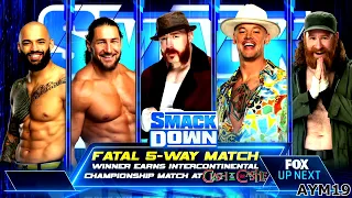 Sheamus vs Sami Zayn vs Ricochet vs Happy Corbin vs Madcap Moss SmackDown 8/19/2022 Highlights