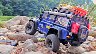 Off-Road RC Adventure | Traxxas TRX4M 1/18 Defender DIY Light Kit & Mods Extreme Rock Crawling #2