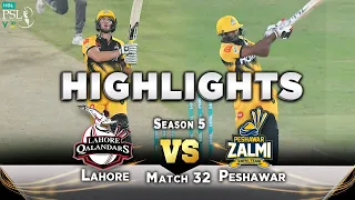 Peshawar Zalmi Inning Full Highlights | Lahore vs Peshawar | Match 32 | HBL PSL 2020 | MB2T