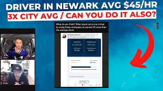 Uber Driver In Newark Making $45/hr (3x City Avg) Can You Also?