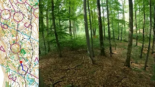 WMOC Middle Finals || Orienteering Headcam video