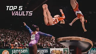 Top 5 Most Difficult Vaults Performed by Women (August 2021 Update)