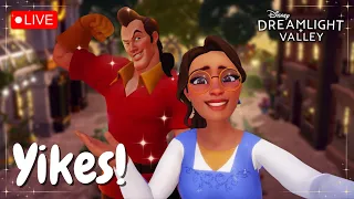 🔴Can I Tolerate Gaston Long Enough to Finish His Quests?? | Disney Dreamlight Valley Stream