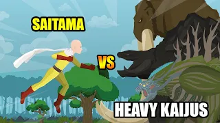 Saitama vs Heavy Kaiju | Hero Animation