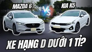 Kia K5 vs Mazda 6: Cùng là 2.0 Premium, dưới 1 tỷ, nhưng khác nhau nhiều! | Đường 2 Chiều.