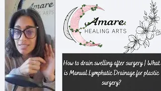 How to drain swelling after surgery | What is Manual Lymphatic Drainage for plastic surgery?