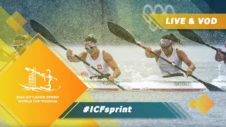 Day 2 PM: Finals / 2024 ICF Canoe-Kayak Sprint World Cup Poznan Poland