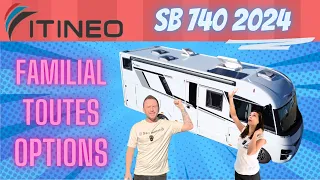 Présentation d'un camping car familial Itineo SB 740 de 2024! Avec toutes les options du catalogue !