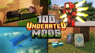 TOP 100 Underrated Mods For Minecraft 1.20.4+ | 2024 [Forge/Fabric]