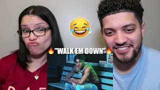 MOM REACTS TO NLE CHOPPA & RODDY RICCH! "WALK EM DOWN" *FUNNY REACTION*