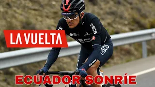 RESUMEN ETAPA 6 VUELTA CICLISTA A ESPAÑA 🇪🇸 - CARAPAZ SE VISTE DE ROJO EN UN DÍA ÉPICO #LaVuelta