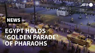'Golden Parade' of pharaohs to new home starts in Egypt capital | AFP