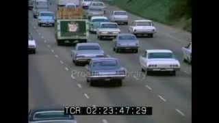 Los Angeles Traffic in 1973