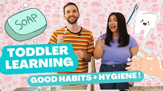 Toddler Learning: Cleaning, Good Habits, Hygiene, and Jesus | Christian Video