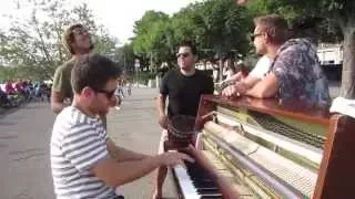 Hebrew Street Piano Jam Session in Zurich