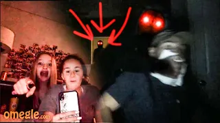 DEMON CAUGHT IN BACKGROUND WHILE ON OMEGLE RELOADED