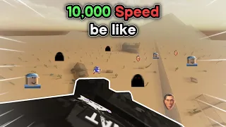 10,000 Speed In Evade Be Like