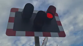 *Slow barrier* Dunmurry Station Level Crossing (Co.Antrim) Monday 7/6/21