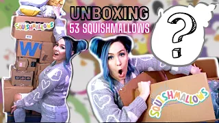 opening A MONTHS worth of SQUISH MAIL..53 SQUISHMALLOWS!!