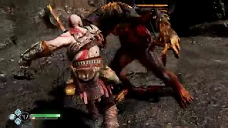 God of War strategy for dual Wulver fight at Forgotten Caverns on GMGoW difficulty