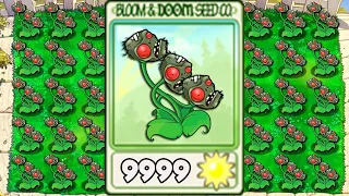 999 Gargantuar Threepeater ZomPlants vs All Zomboss Zombotany Plants vs Zombies Mod