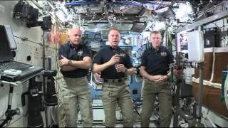 ISS Crewmembers Talk About Life on the Station