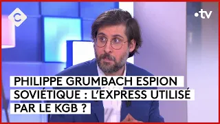 Philippe Grumbach, figure de journalisme… et de l’espionnage - C à vous - 15/02/2024