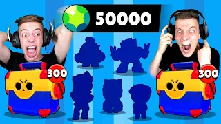 50.000 GEMS💎 MEGA BOX OPENING BATTLE! 7x LEGENDÄRER BRAWLER! 😱 Brawl Stars deutsch