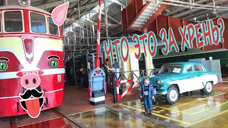 МЕГА ПОЕЗДА в музее Российских Железных Дорог часть 2/Самые большие паровозы в музее РЖД в СПб