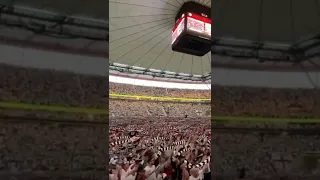 eintracht frankfurt fans absolutely packed out their home stadium in 🇩🇪 watching the EL final 🤩🏟