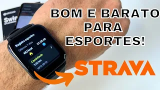 TESTEI O ZEBLAZE SWIM NA FUNÇÃO ESPORTES E OLHA O RESULTADO IMPRESSIONANTE -SINCRONIZAÇÃO COM STRAVA