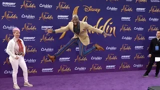 Terry Crews "Aladdin" World Premiere Purple Carpet