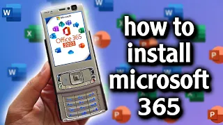 How to install microsoft 365 for nokia Symbian s60v3^5 😈🔥