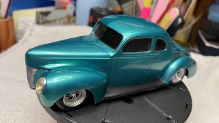 AMT 1940 Ford Coupe Curbside Build - Model Cars