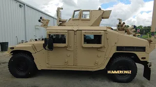 CELEBRITY OWNED BULLETPROOF HUMMER !!! #HUMMERKINGZ #HUMVEE #M1151 #ARMORED #SLANTBACK #KEVLAR #H1