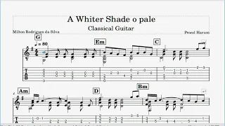 A Whiter Shade of Pale Procol Harum Classcal Guitar