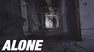 SOLO Overnight Camping In An Isolated ABANDONED Insane Asylum - In Winter! Ep. 2