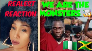 Jamaican Pineapple Reacts To Burna Boy - Monsters You Made (Official Music Video)
