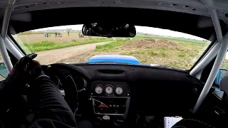 Rally Monteberg 2023 KP1 Onboard | Jelte de Boef - Jorie Christiaens | Subaru Impreza Sti