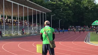 100 M DASH FINAL (2019 PALARONG PAMBANSA @Davao City)