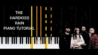 THE HARDKISS RAIN (PIANO TUTORIAL ) By MICHAEL_PIANO #THEHARDKISS #RAIN #PIANO #COVER #midi #НОТЫ