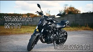 CINEMATIC BIKE  |  YAMAHA mt07  | B-ROLL  | Nikon Z6