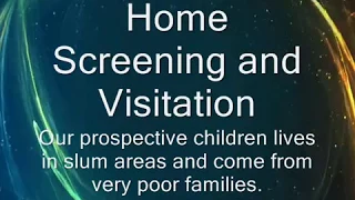 Oikos Helping Hand Learning Center Home Screening and Visitation 2017