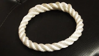 Make A Rope Dog Toy - How To Splice A Rope Hoop