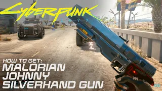 Cyberpunk 2077 - Malorian Arms 3516 Johnny Silverhand Gun