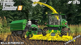 Silage harvest with MrsTheCamPeR | Animals on Ellerbach | Farming Simulator 19 | Episode 35