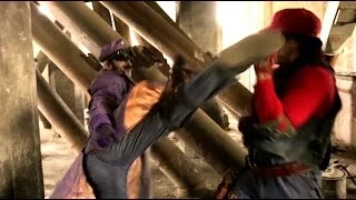 Martial Arts Beatdown: Mario vs. Waluigi (stuntpeople)