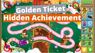 Golden Ticket Hidden Achievement Guide - BTD6